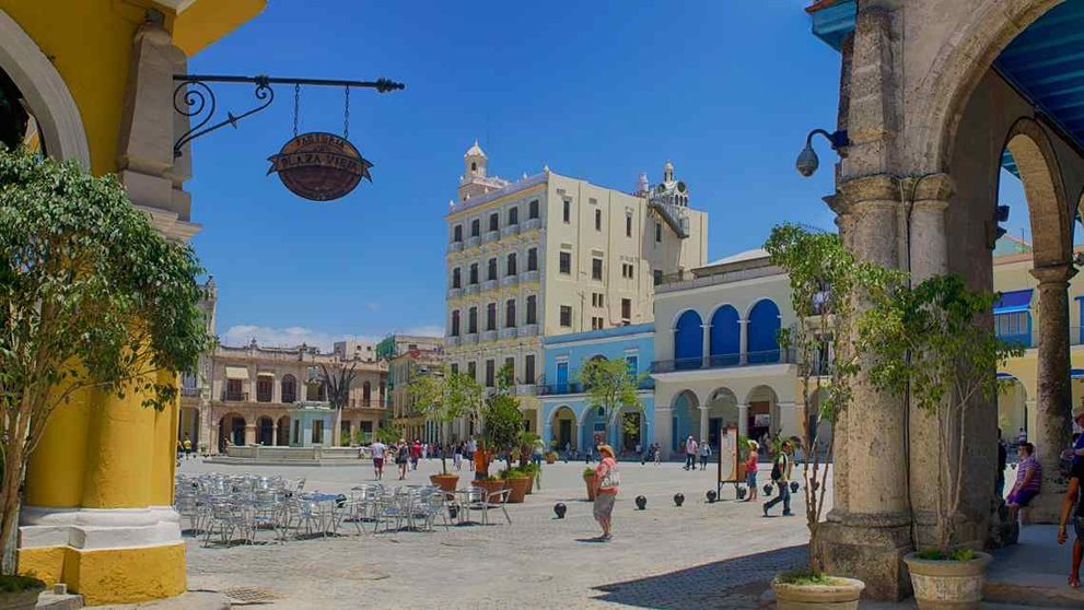 Plaza Vieja en La Habana